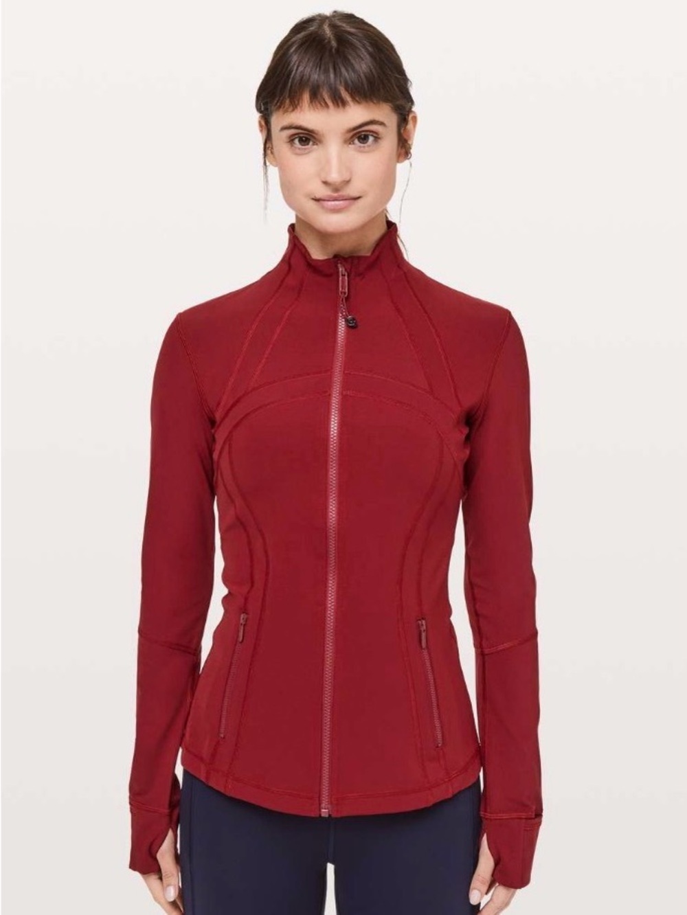 Lululemon Define Jacket *Full-On Luxtreme
Dark Sport Red